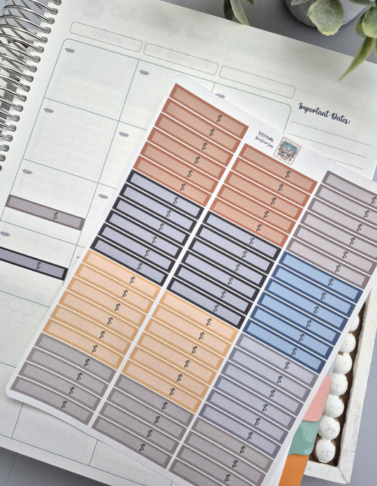 Add- On Full Sheet Bill Due Stickers