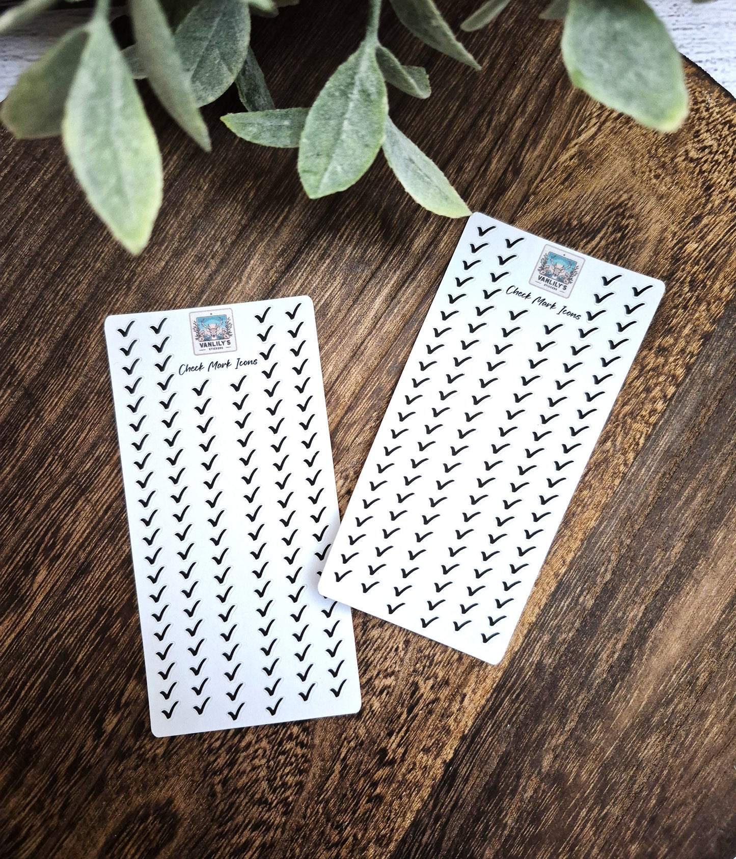 Checkmark Icon  Planner Sticker Sheet