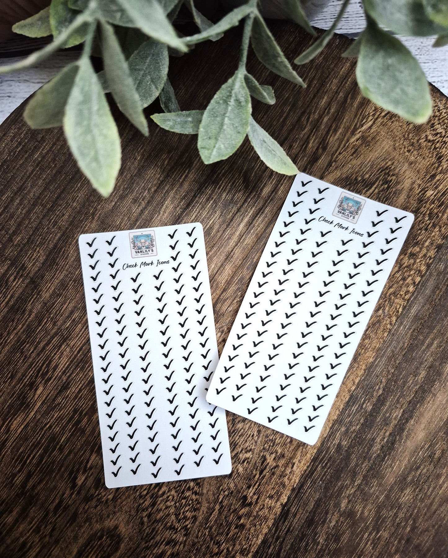 Checkmark Icon  Planner Sticker Sheet