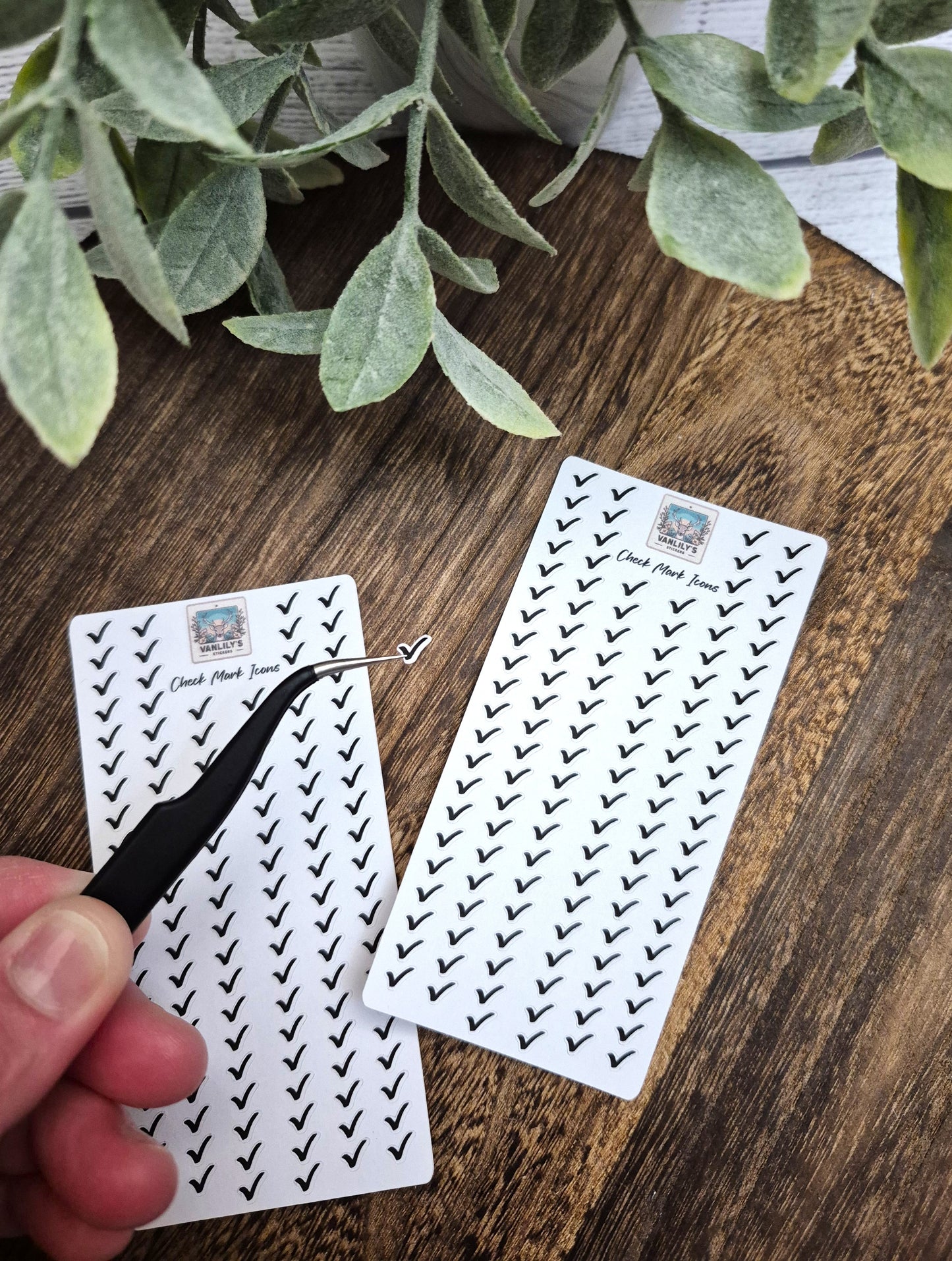 Checkmark Icon  Planner Sticker Sheet