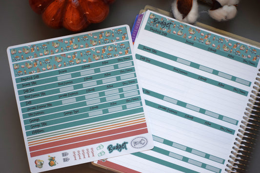 Budget Sticker Kit, Autumn Blue Truck