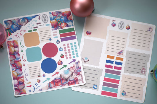 Journal Deco Planner Stickers Kit #16 Baubles Baubles Baubles