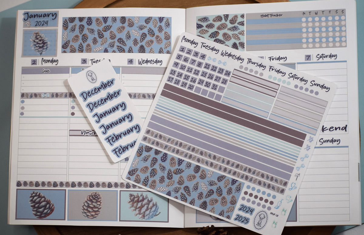 Plum Paper 7x9 Vertical Priorities Weekly Planner Sticker Kit #18, Win ...
