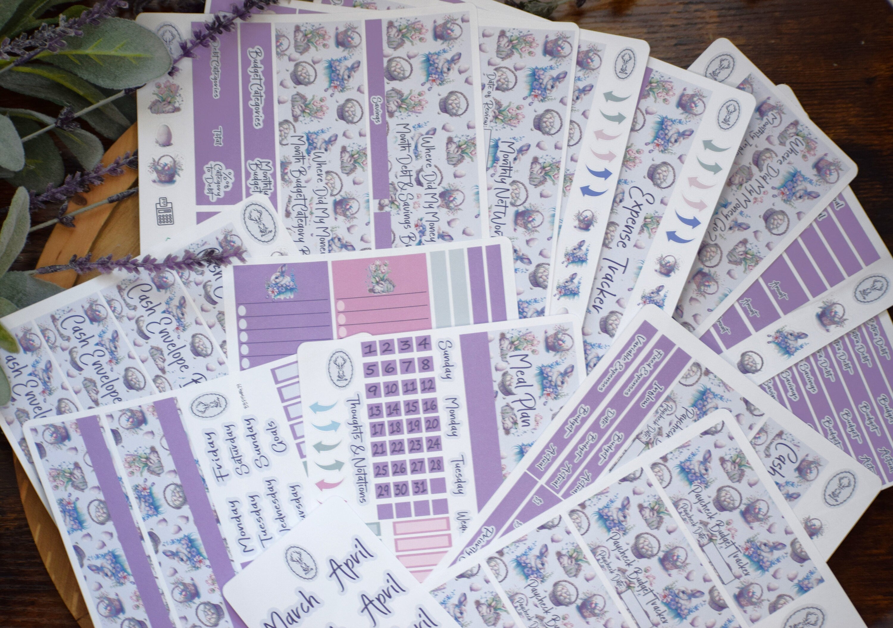 TBM BBP Workbook Sticker Kit, Easter – VanLilysStickers