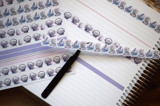 Washi Planner Sticker Sheet, Easter #3