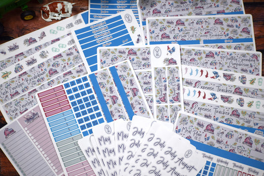 TBM BBP Workbook Sticker Kit, Farm Life