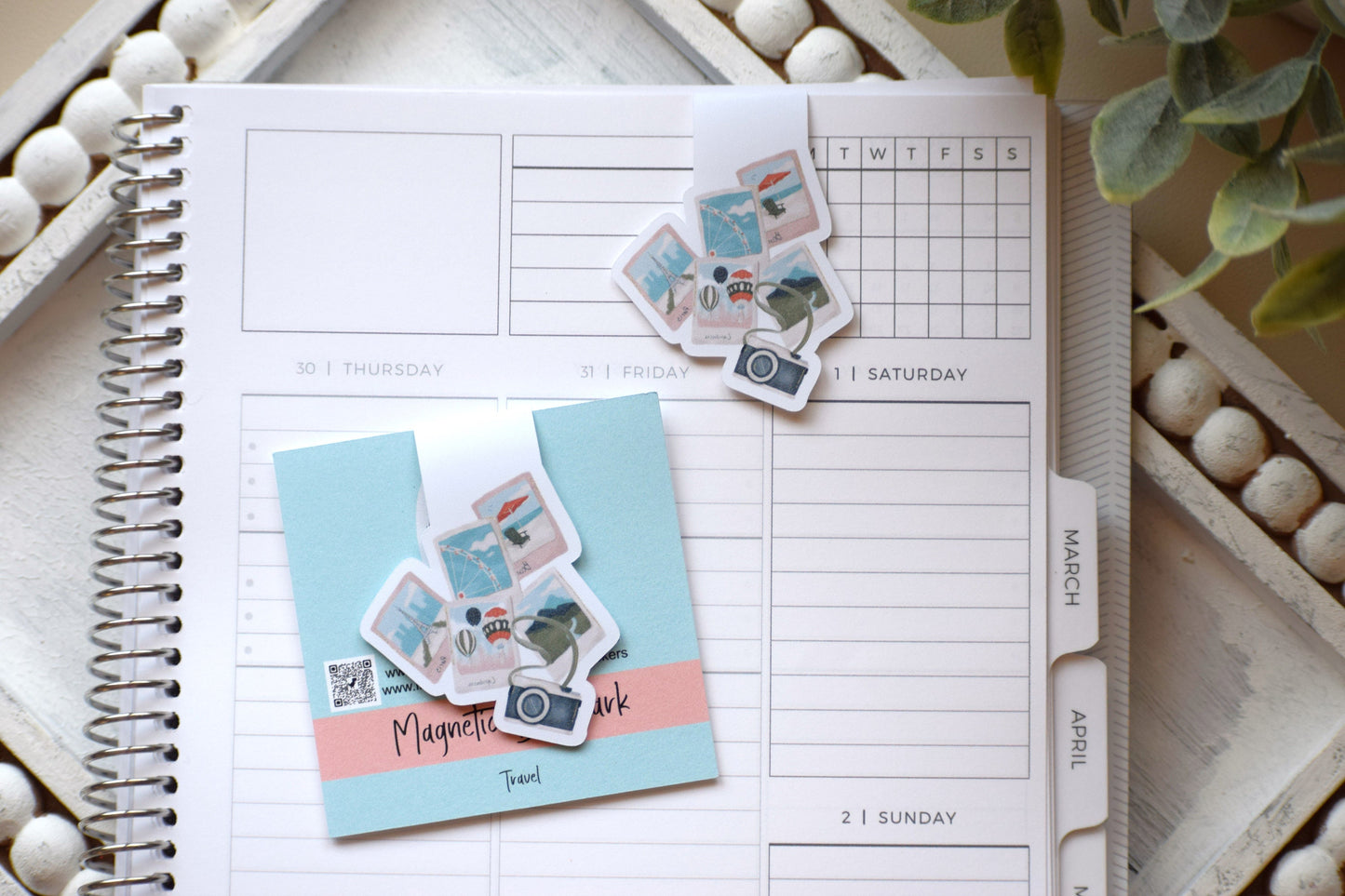 Magnetic Bookmarks, Travel