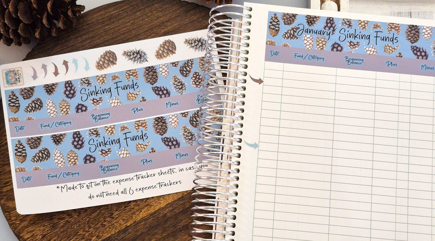 TBM BBP Workbook Sticker Kit, Winter of Pinecones