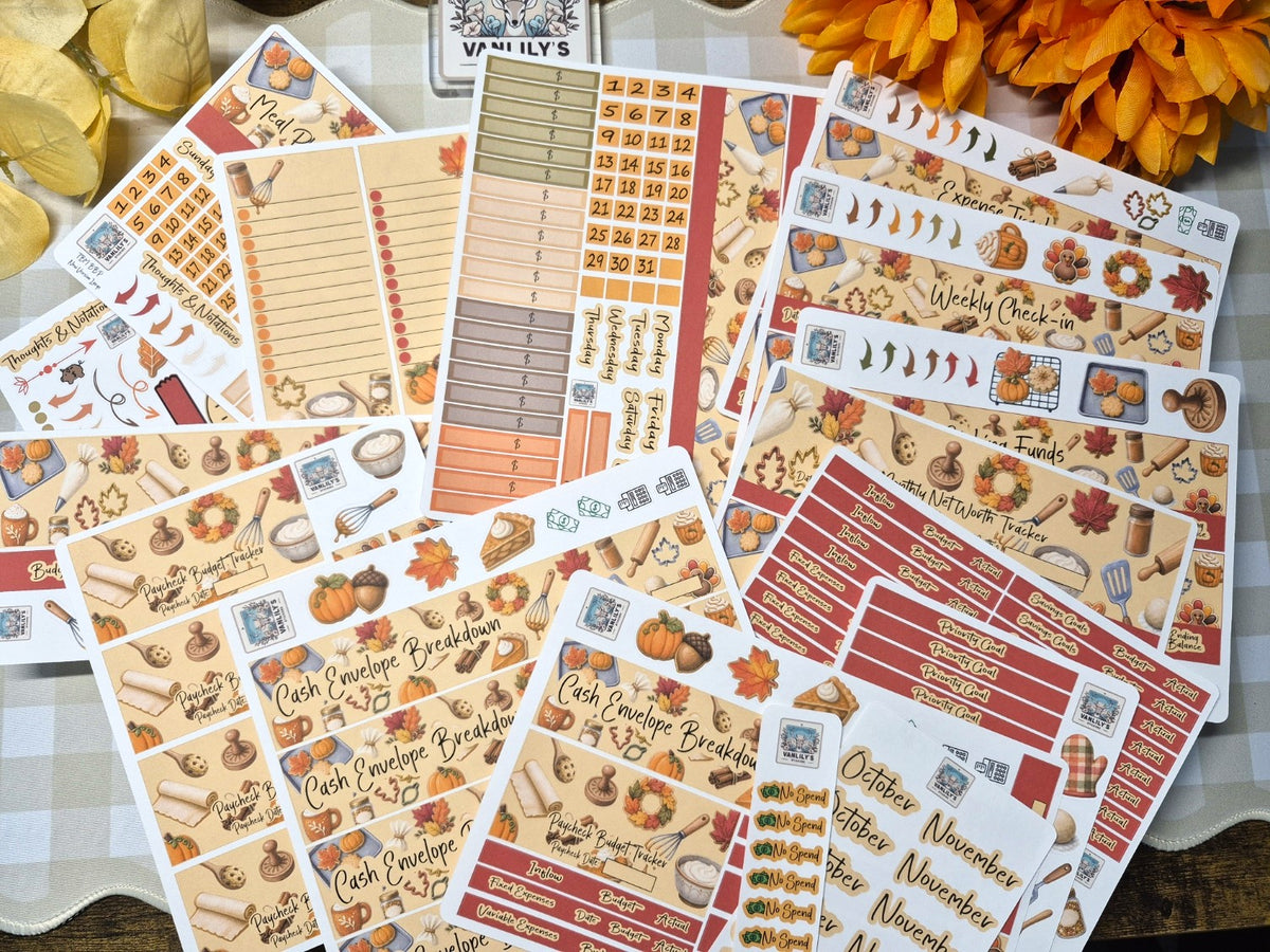 TBM BBP Workbook Sticker Kit, Sugar and Spice