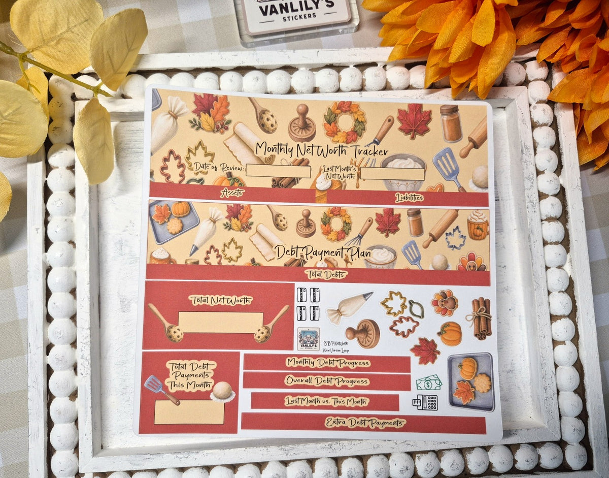 TBM BBP Workbook Sticker Kit, Sugar and Spice