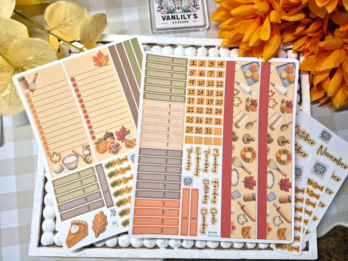 TBM BBP Workbook Sticker Kit, Sugar and Spice