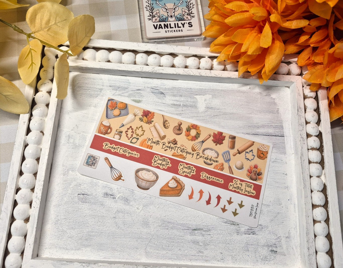 TBM BBP Workbook Sticker Kit, Sugar and Spice