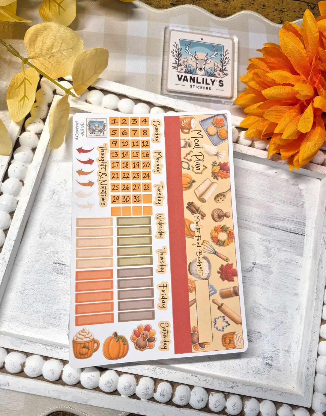 TBM BBP Workbook Sticker Kit, Sugar and Spice