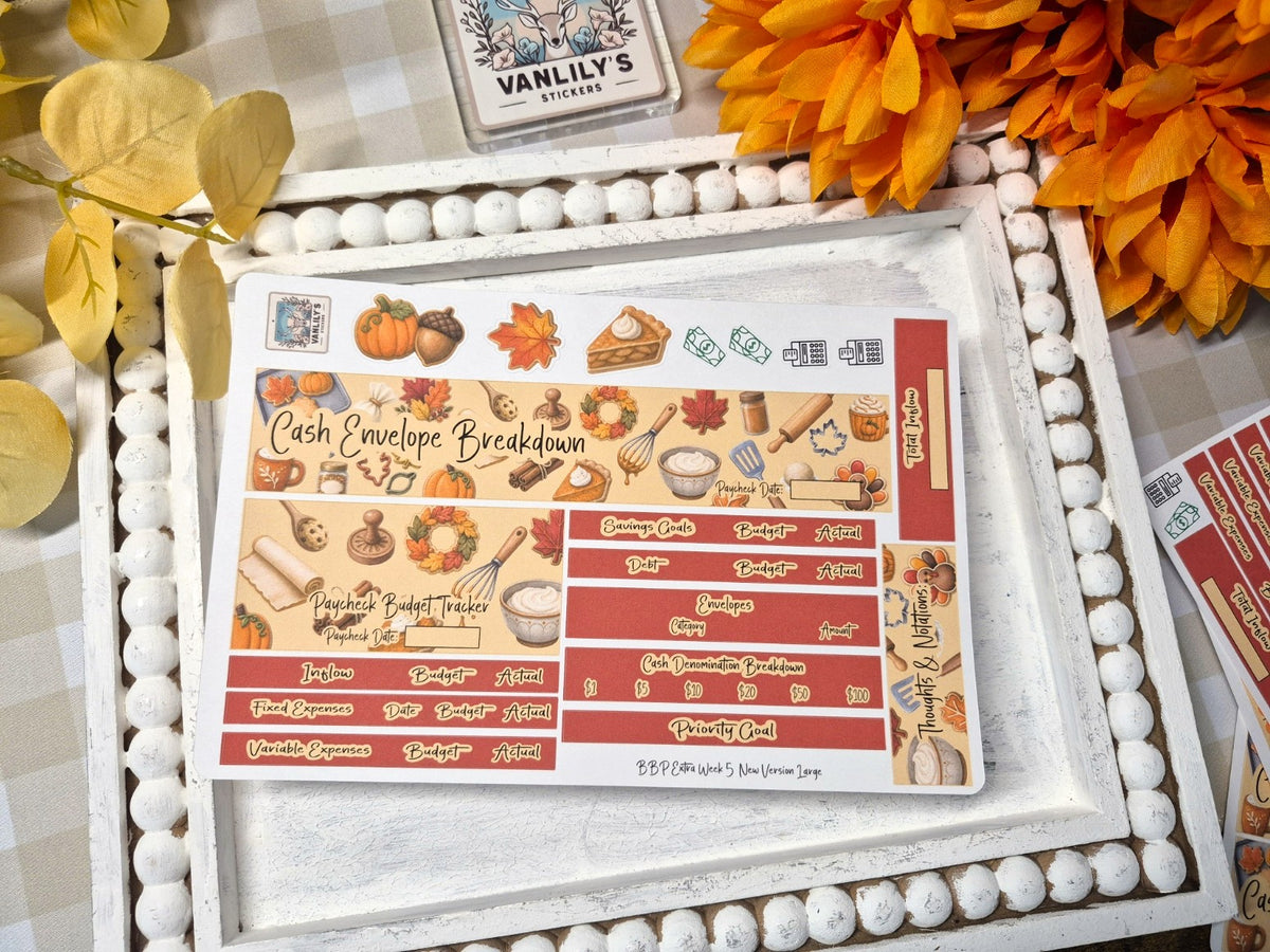 TBM BBP Workbook Sticker Kit, Sugar and Spice