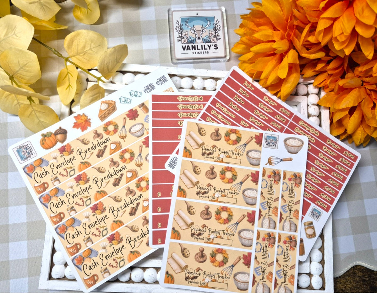 TBM BBP Workbook Sticker Kit, Sugar and Spice