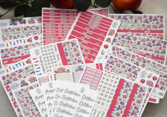 TBM BBP Workbook Sticker Kit, Apple Picking
